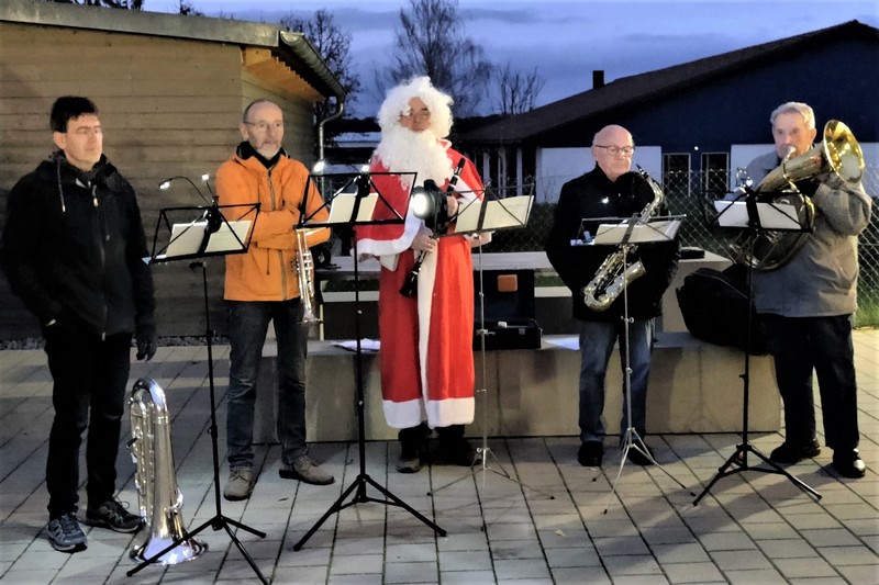 Der Nikolaus auf Besuchstour