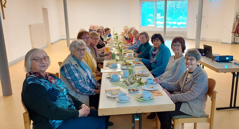 Gemeinsamer Seniorennachmittag am Montag, den 17.04.2023 mit dem Treff der Frau