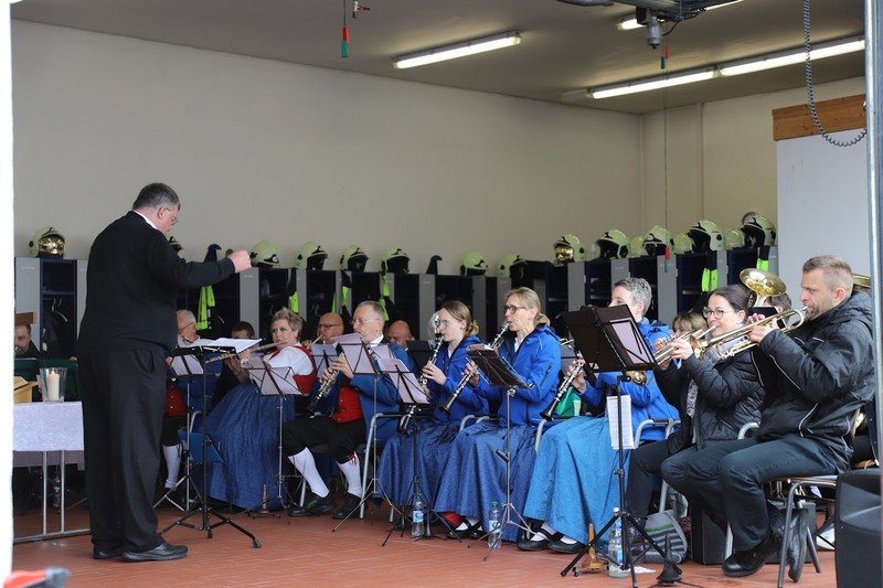 Ökumenischen Gottesdienst beim Jubiläum der Freiwilligen Feuerwehr