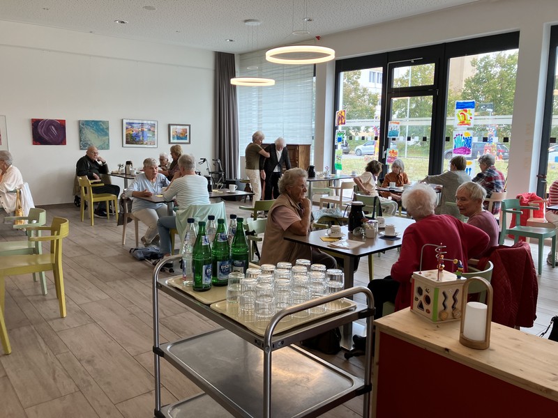 Kaffeenachmittag vom Seniorenkreis und Treff der Frau im Café im Kulturpark Rappertshofen am 05.Oktober 2023
