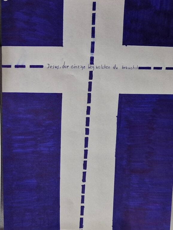 Werbeplakate für Jesus Ein Aufruf zu Glaube und Vertrauen