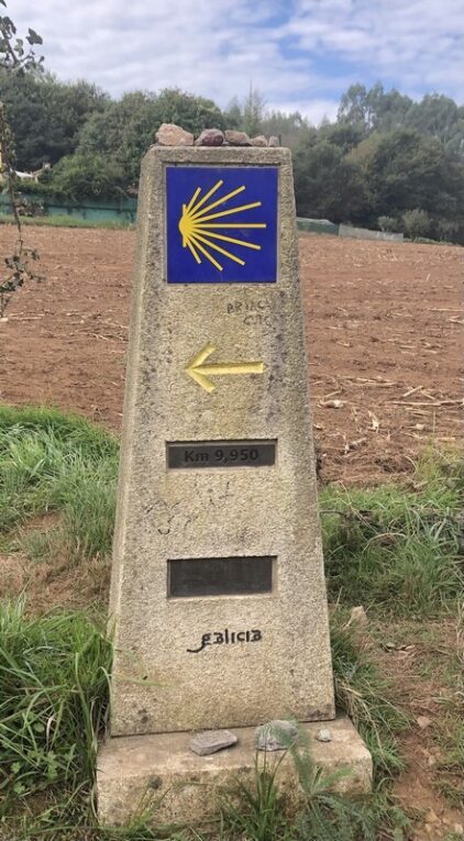 Mit dem Fahrrad auf dem Weg nach Santiago de Compostela