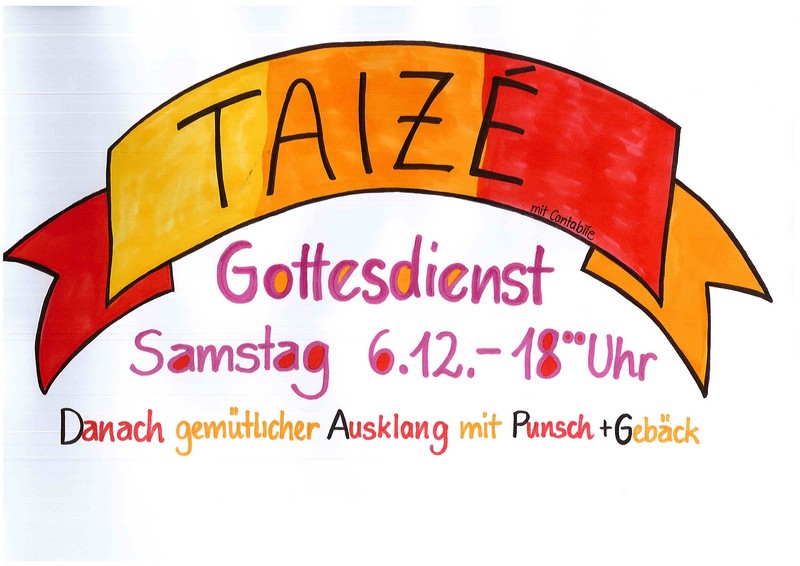 Taizé-Lieder im Gottesdienst