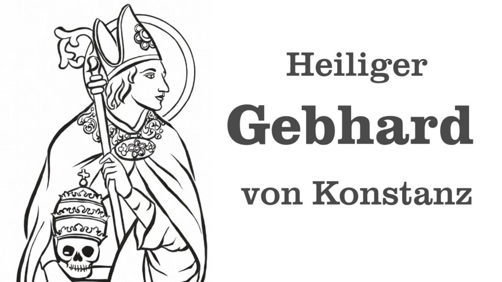 Heiliger Gebhard von Konstanz