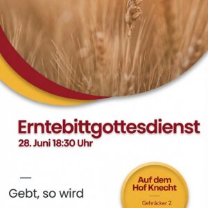 Ökumenischer Erntebittgottesdienst