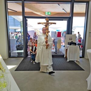Gemeinde feiert Einweihung des neuen Gemeindehauses St. Andreas